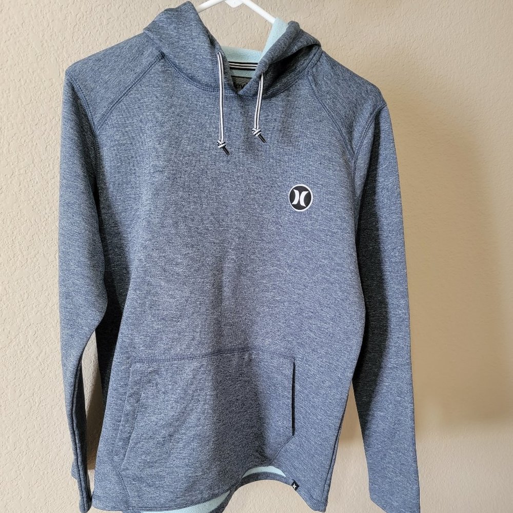Hurley Men's Hoodie, Size Men's Small, Color Light Blue